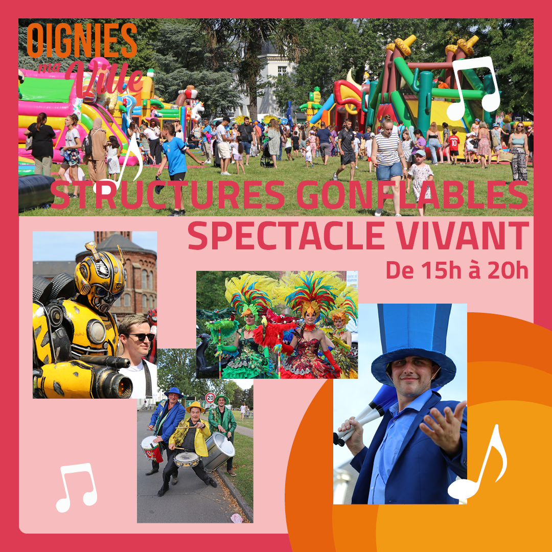 structures gonflables et spectacle vivant