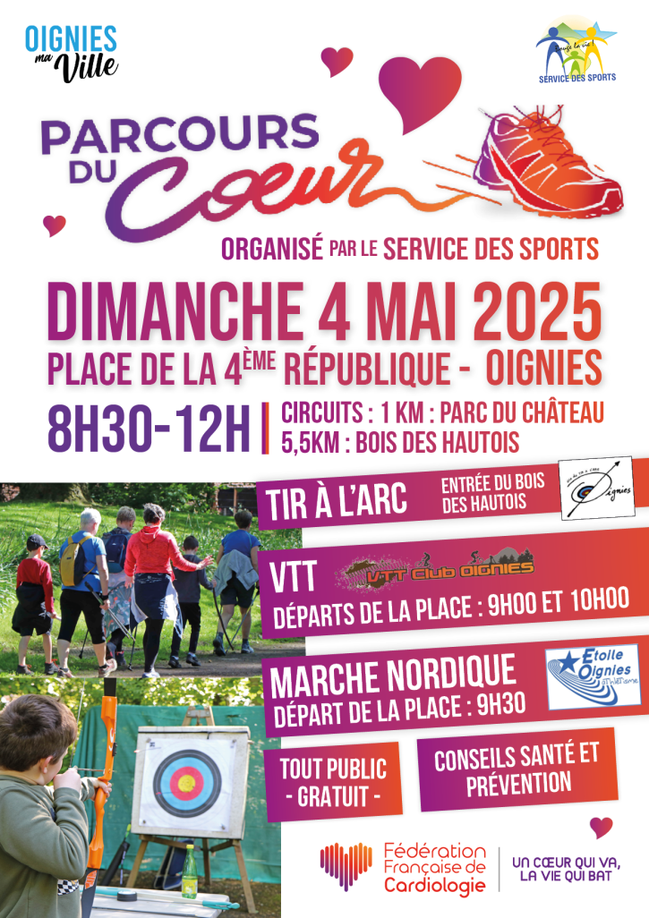 Parcours du cœur 2025