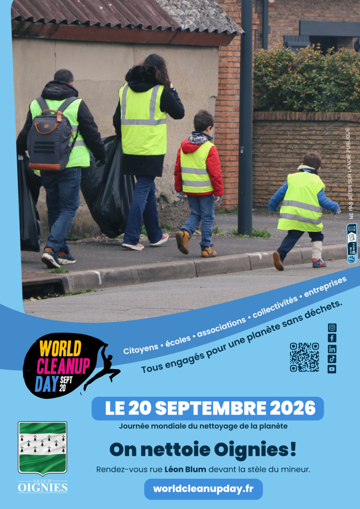 Affiche World Cleanup Day